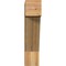 Ekena Millwork Traditional Block Rough Sawn Bracket, Western Red Cedar, 6"W x 22"D x 26"H BKT06X22X26TRA05RWR - alternate 3